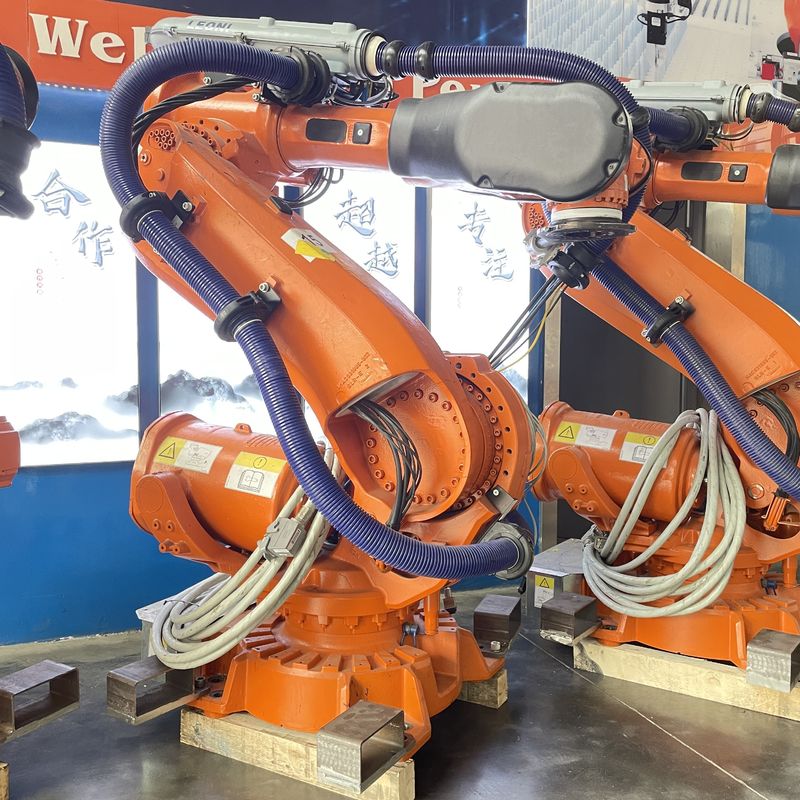 Lengan Robot ABB Tangan Kedua 6640-235 / 2.55 Untuk Palletizing Penanganan Spot Welding