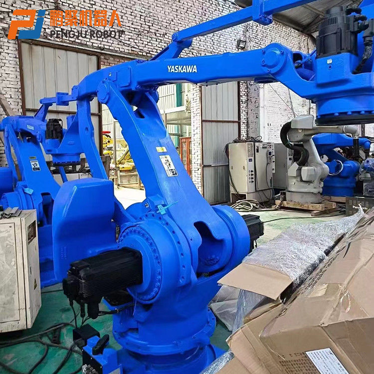 4 Axis Second Hand Robot Yaskawa MPL800 Rentang lengan 3159mm memuat 800kg Robot susun khusus untuk pabrik batu bata