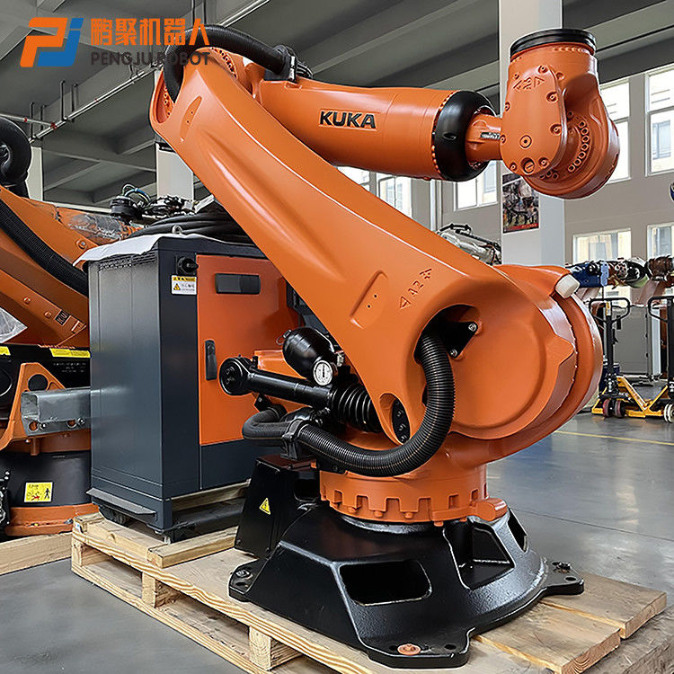 KUKA KR210 R2700 KRC4 Pengelasan busur, Pengelasan titik, Pengeringan pers, palletisasi, pengisian dan pengurangan bagian, pemotongan