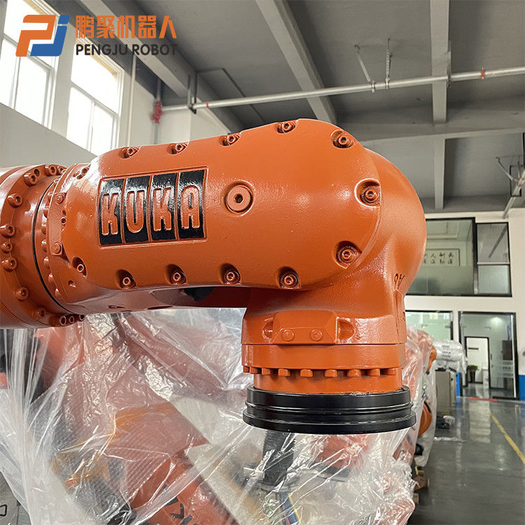6 Axis Terkontrol Palletizing Robot KR210 dengan Ethernet/IP Communication Protocol Robot KUKA yang digunakan