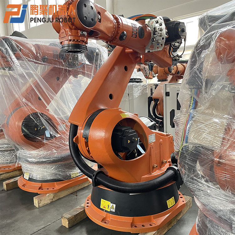 6 Axis Terkontrol Palletizing Robot KR210 dengan Ethernet/IP Communication Protocol Robot KUKA yang digunakan