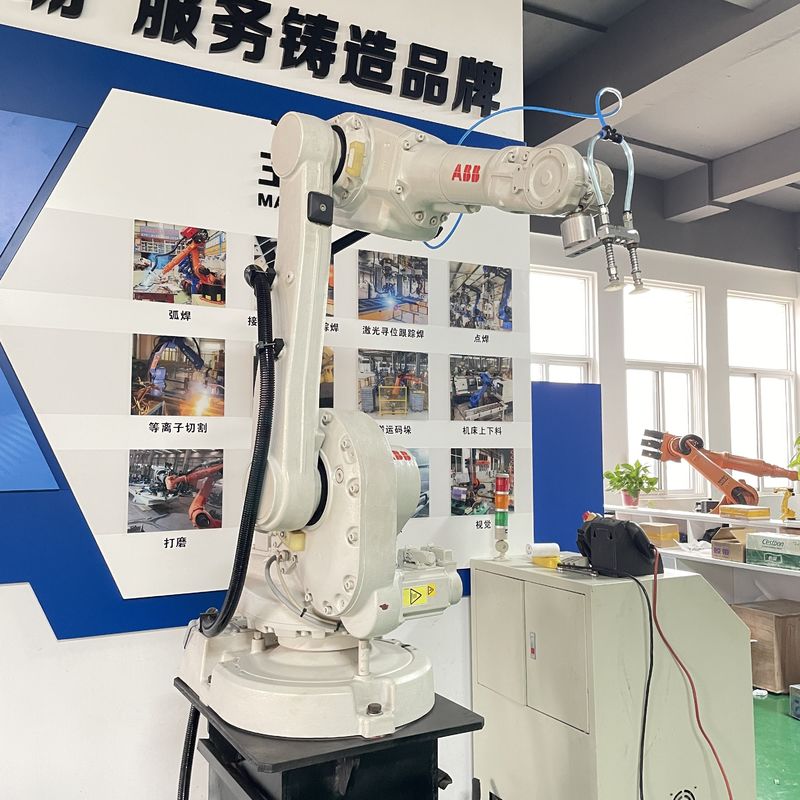6 Axis Digunakan Robot ABB IRB1600-10/1.45 Laser Welding Loading Bongkar Manipulator