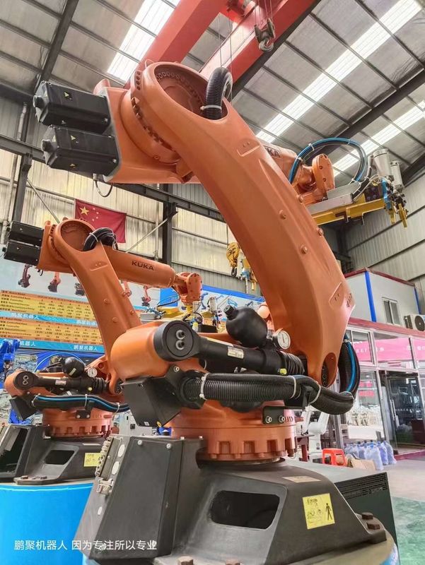 Precision KUKA KR210 R2900 Robot Industri 210 Kg Pengepakan Dan 2900mm Jangkauan Untuk Memotong Beban Dan Penanganan Bahan