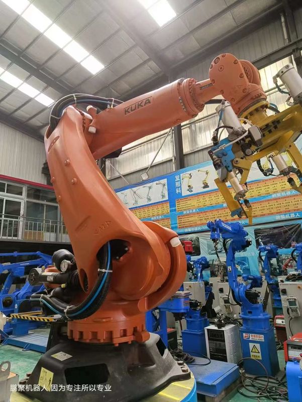 Precision KUKA KR210 R2900 Robot Industri 210 Kg Pengepakan Dan 2900mm Jangkauan Untuk Memotong Beban Dan Penanganan Bahan