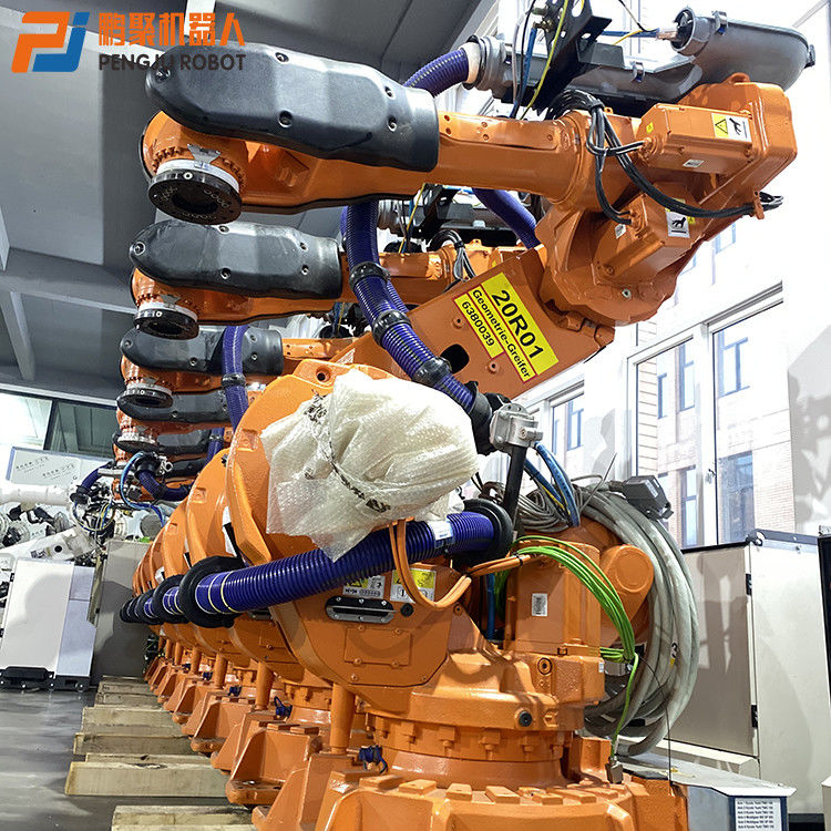 Robot ABB Industri Digunakan Robot ABB6640-235 / 2.55 Untuk Penanganan Pengelasan Spot Palletizing