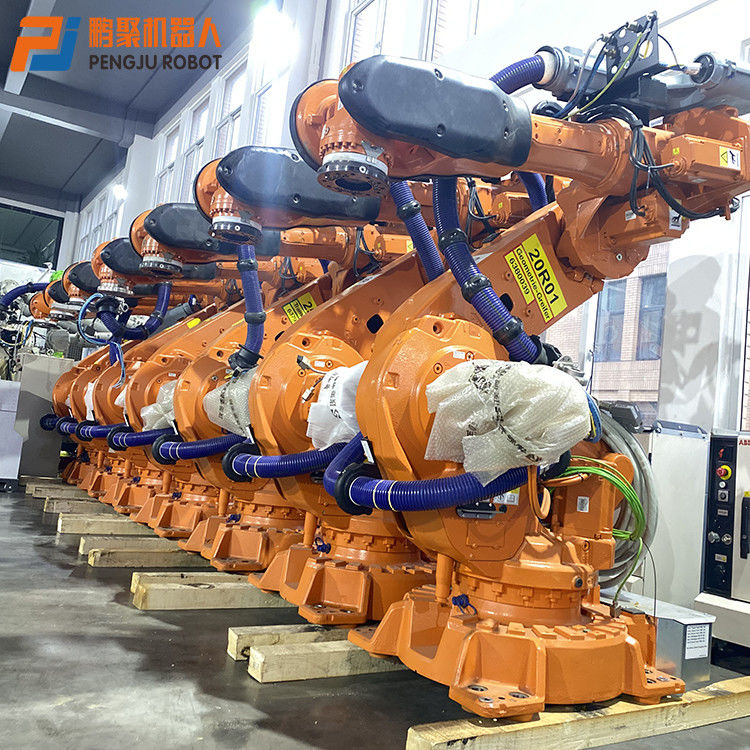 Robot ABB Industri Digunakan ABB6640-235 / 2.55 Untuk Palletizing Penanganan Spot Welding