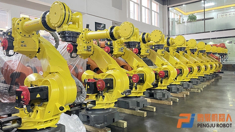Fanuc R-2000iB-210F Pengelasan Spot Press Tending Palletizing Loading and Unloading Robot Machining Handling