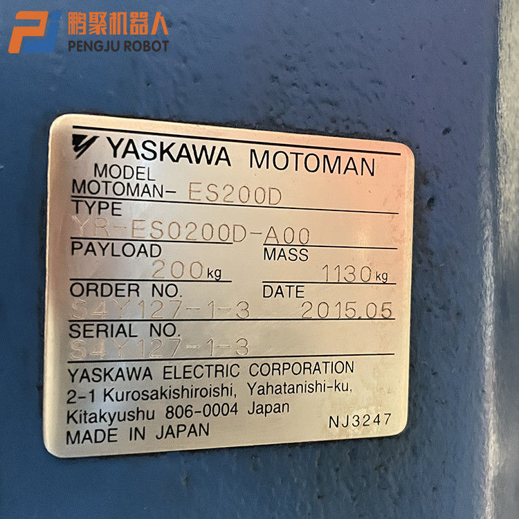 Yaskawa ES200D Full Automatic 6 Axis Spot Welding Robot Dengan Rentang Lengan 2650mm