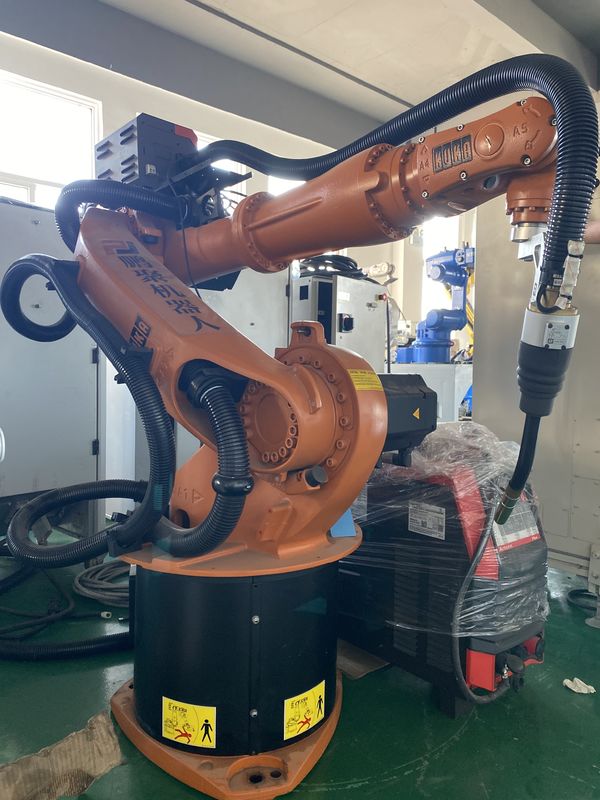 Kuka KR16-3 16kg muatan 1611mm mencapai pemrograman langit-langit pemasangan robot pengelasan untuk fleksibel dan arc pengelasan perakitan lapisan mesin pemotongan mesin loading