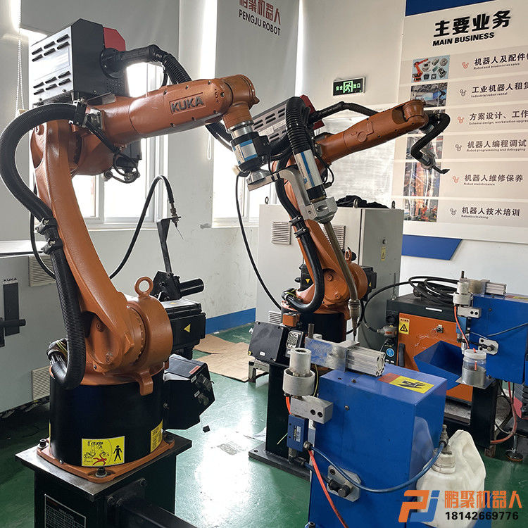 Kuka KR5R1400 Robot Pengelasan Otomatis Enam Sumbu Dengan Rentang Lengan 1400mm Dan Beban 5kg