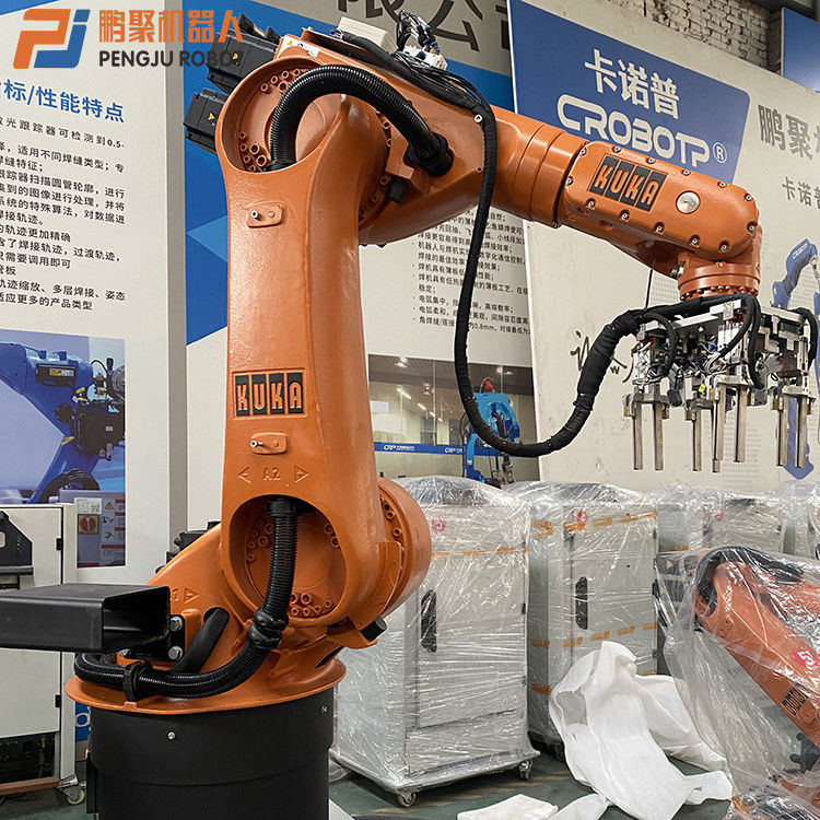 Kuka KR60 Otomatis Enam Sumbu Memuat Dan Membongkar Ekstensi Lengan Robot 2033mm Beban 60kg