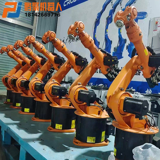 16 Kg Kuka Robot Digunakan Dengan Peringkat Keamanan IP65, Robot Penanganan Bahan, Robot Las MIG