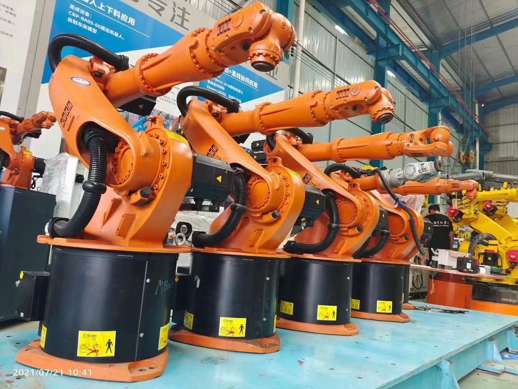 Robot KUKA Tersedia dengan Pemasangan Langit-langit Beban 16 Kg Kemungkinan Ulang ±0.1 Mm Robot KR16L6