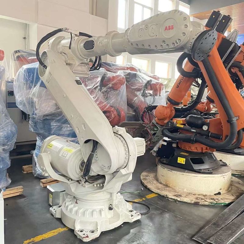 ABB IRB 6700-155/2.85, 155kg muatan, 2850mm jangkauan, palletizing robot, robot penanganan
