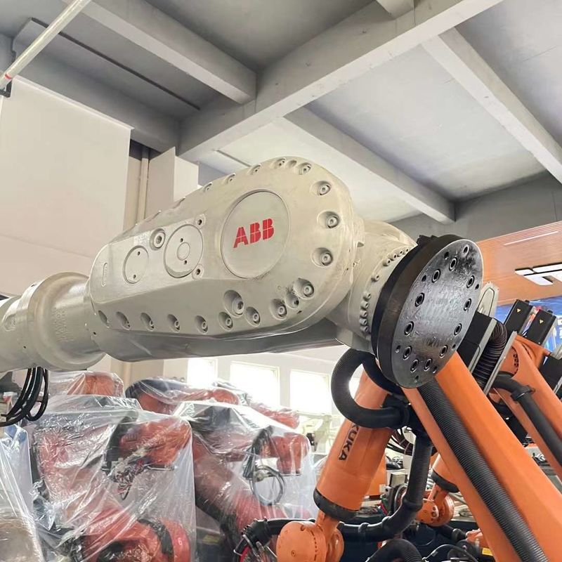 ABB IRB 6700-155/2.85, 155kg muatan, 2850mm jangkauan, palletizing robot, robot penanganan