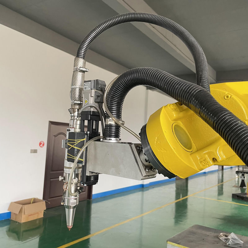 FANUC M-20iA Robot dengan pengontrol R30iB Robot Injeksi Cetakan, Robot Dispensing, Robot Pemotong Serat Kaca