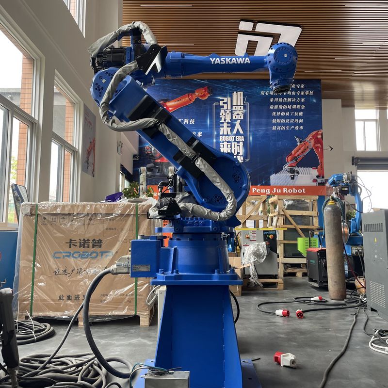 Pemrograman PC Digunakan Robot YASKAWA Dengan Kapasitas Beban 50 Kg Penanganan Material, Pemotongan Plasma