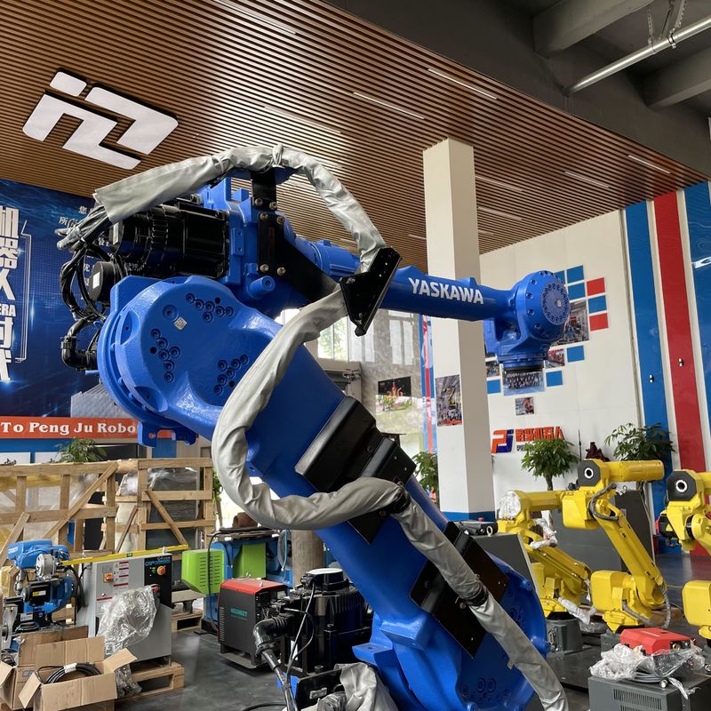 Pemrograman PC Digunakan Robot YASKAWA Dengan Kapasitas Beban 50 Kg Penanganan Material, Pemotongan Plasma