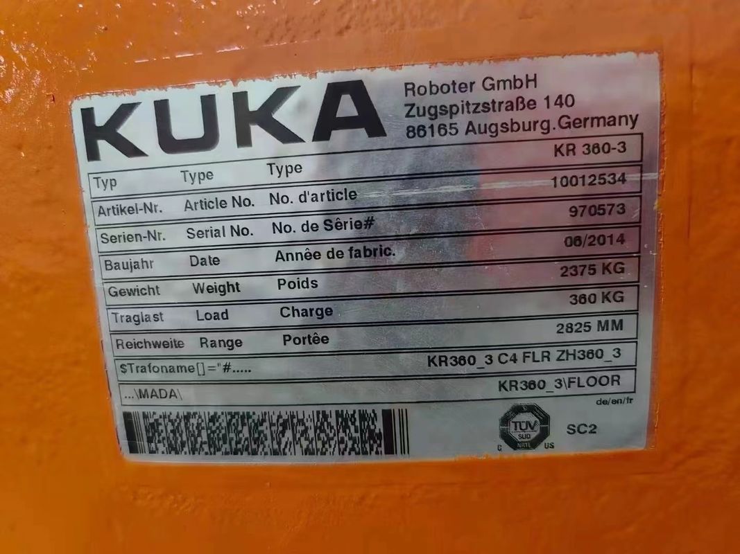 KUKA KR360-3 KRC4 Paletisasi, Pemuatan dan Pengungkapan Bagian, Mesin, Penanganan, Pengukuran, Pemotongan Laser