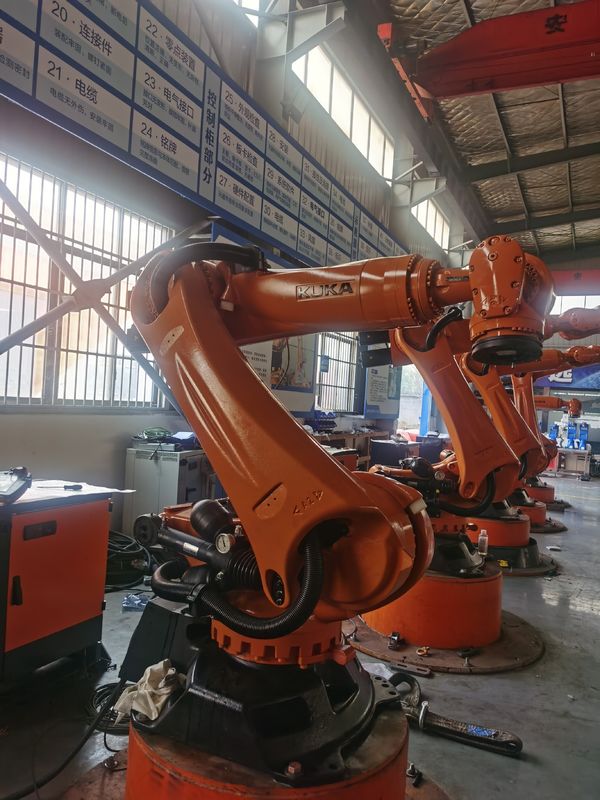 Kuka Software Digunakan KUKA KR240 R2900 Ultra Robots IP 65 Keamanan ±0.1 Mm Kemampuan Mengulang Dan Lebih Untuk Standar Tinggi 240kg Muat 2900mm Jangkauan