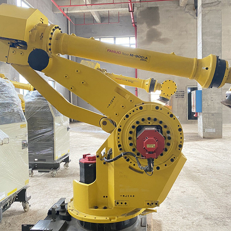 Tingkat Perlindungan Standar IP54 Robot ABB yang digunakan yang menawarkan rentang kerja 1450mm dan mode drive mekanis yang dirancang untuk otomatisasi industri