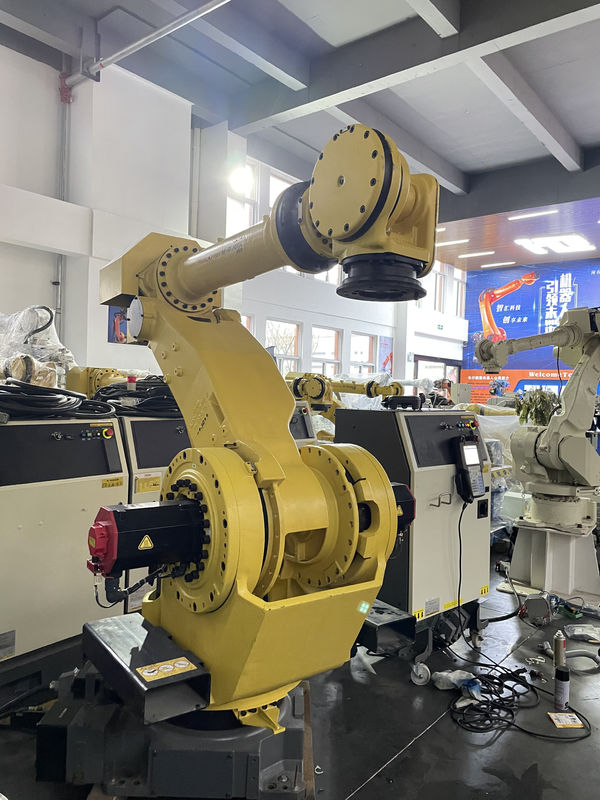 Fanuc M-900iA 350 Robot yang Digunakan 6 Poros 2655mm Reach R30iA Controller Sempurna untuk Palletizing dan Banyak Lagi