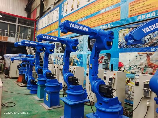 Yaskawa Otomatis Menggunakan Robot 6 Axis Loading Bongkar Muat Robot Yaskawa HP20D