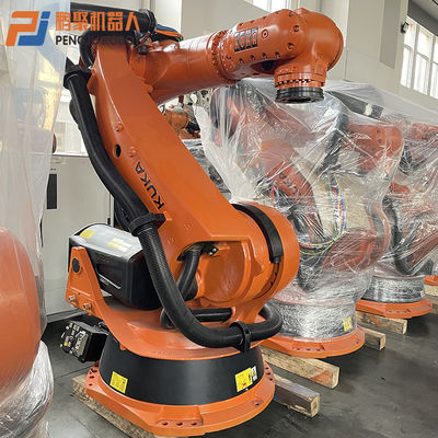 KUKA Robot KR210 Bekas Penanganan Suku Cadang Mobil Kabinet Kontrol C2 Lengan Robot Palletisasi