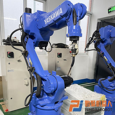 MA1400 Yaskawa Injection Robot Arm Ringan Mirip Kuka Robotic Arm Dengan Positioner