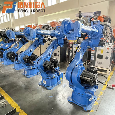 Biru Robot 6 Sumbu Bekas Yaskawa MH50Ⅱ Robot Rakitan Elektronik