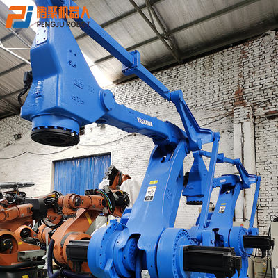 4 Axis Second Hand Robot Yaskawa MPL800 Rentang lengan 3159mm memuat 800kg Robot susun khusus untuk pabrik batu bata
