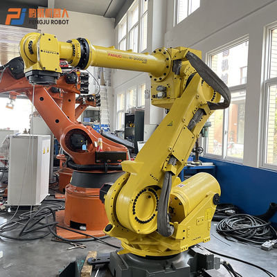 Tangan Kedua Robot Industri FANUC 2000iB / 165F Palletizing Handling Spot Welding Robot Arm