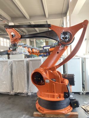 KUKA KR100-2 PA Palletizing Robot Lantai Empat Sumbu Dipasang
