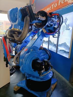 Otomatis Servo Spot Welding Robot Arm Manipulator MIG TIG Robot Yaskawa ES200D 2650mm Jangkauan