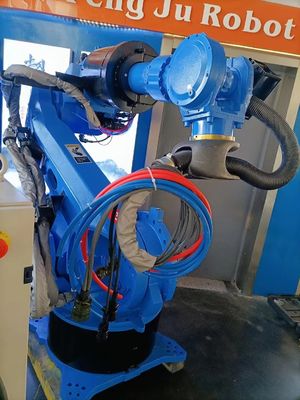 Robot Pengelasan Titik Otomatis Kabinet Lembar Logam Pabrik Mobil Yaskawa Es165 Es200