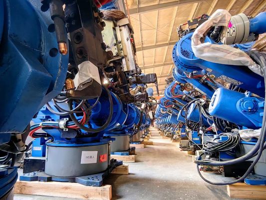 Mesin Pengelasan Titik Baterai Otomatis ES200D yang Cepat dan Akurat Robot Yaskawa ES200D untuk Pengelasan, Penanganan, dan Palletizing