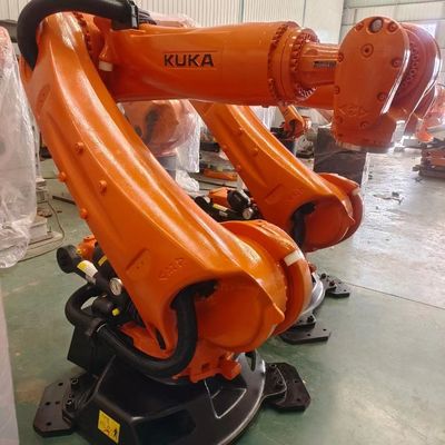 KUKA KR210 R2700 Prime Robot 6 sumbu 210kg Pengepakan 2700mm Jangkauan Untuk Pengelasan Spot Peletisasi Pengisian Dan Pengungkapan
