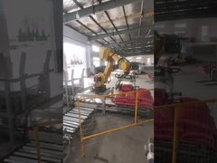 Penggunaan Kuka Palletizing Robot dengan Komunikasi Profinet otomatis palletizing penanganan loading robot