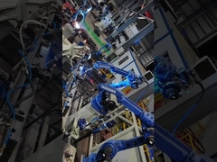 Muatan Kunci KUKA Kr16 Robot Pengelasan Dengan Kontroler XP 1611 Mm Jangkauan Fronius Sumber Pengelasan Penanganan