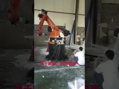 Mesin Gerinda Robot Penggilingan Tepi Kayu ABB Industri Bekas ABB6640-130 3.2