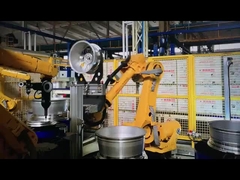 6 Axis Digunakan Robot ABB Spot Welding Robot Industri ABB6640-235 / 2.55 Multifungsi
